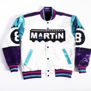 💕NWT💕 UNISEX Headgear Classic Martin 8 Ball Satin Jacket